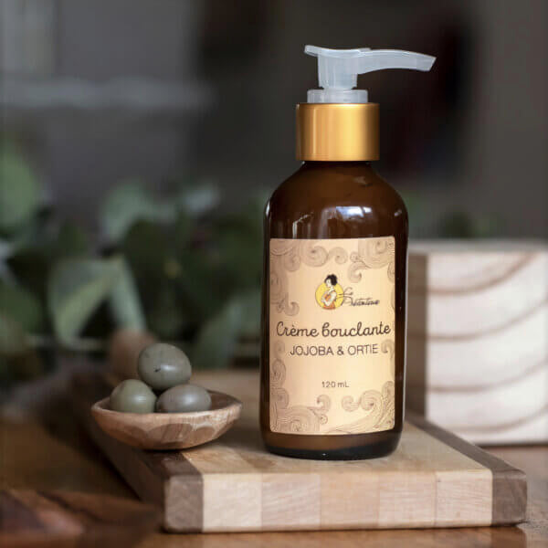 Crème bouclante nourrissante Jojoba & Ortie - La Prétentieuse - 120ml
